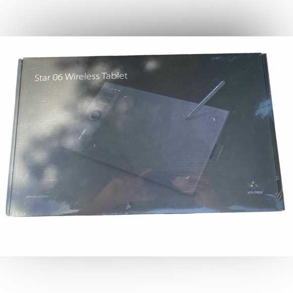 New sealed XP-Pen Star 06 Wireless Drawing Tablet Digital Tablet Painting Board - Picture 1 of 3